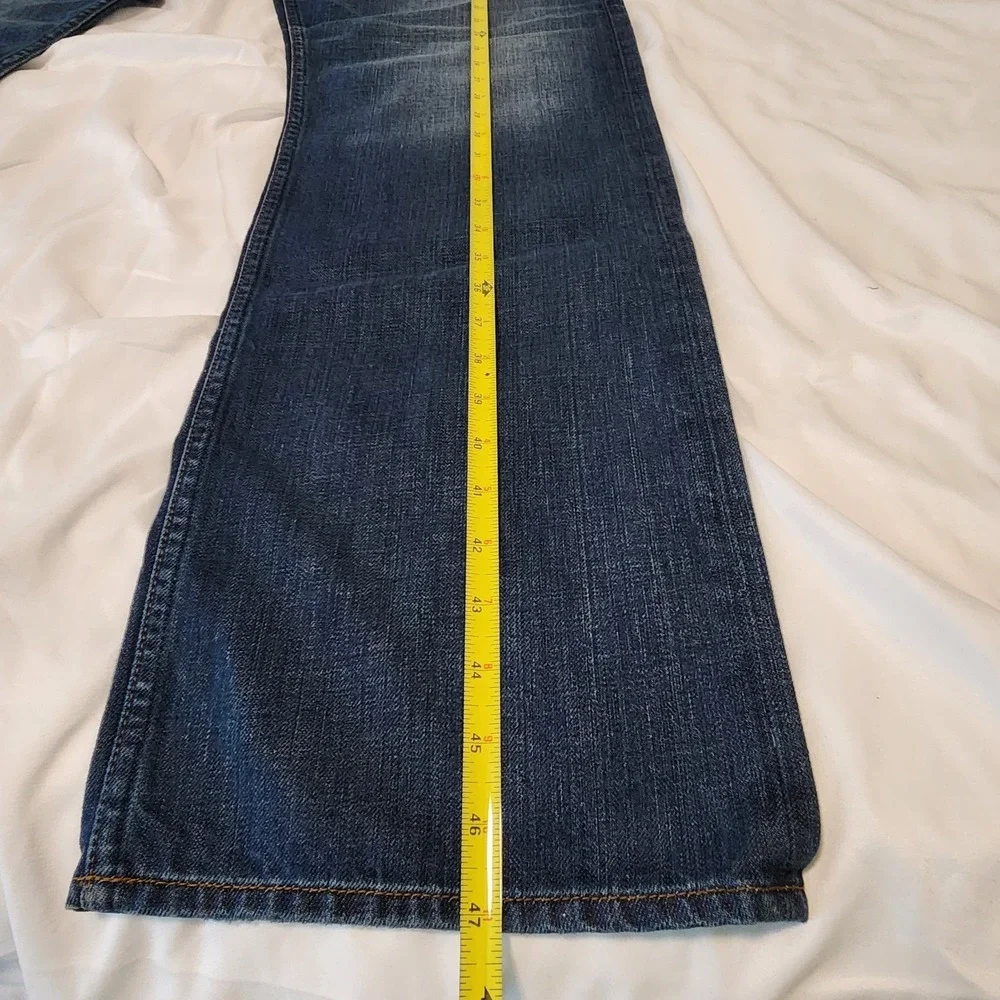 J.Brand Walker Relaxed Straight‎ Leg Size 38 Med Wash Blue Jeans. Button Fly Men